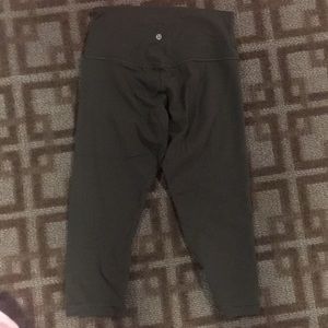 Lululemon Olive Green Align Crop Leggings Size 8